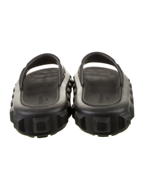 Balmain Rubber Printed Slides