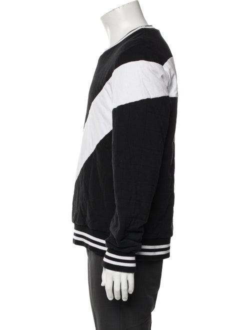 Balmain Printed Crew Neck Pullover