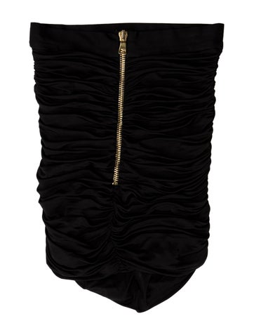 Balmain Tops Strapless Tunic Us4, Fr36 | S