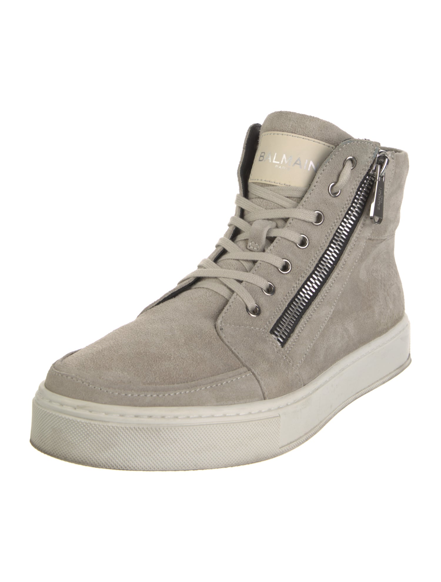 Balmain Suede Sneakers
