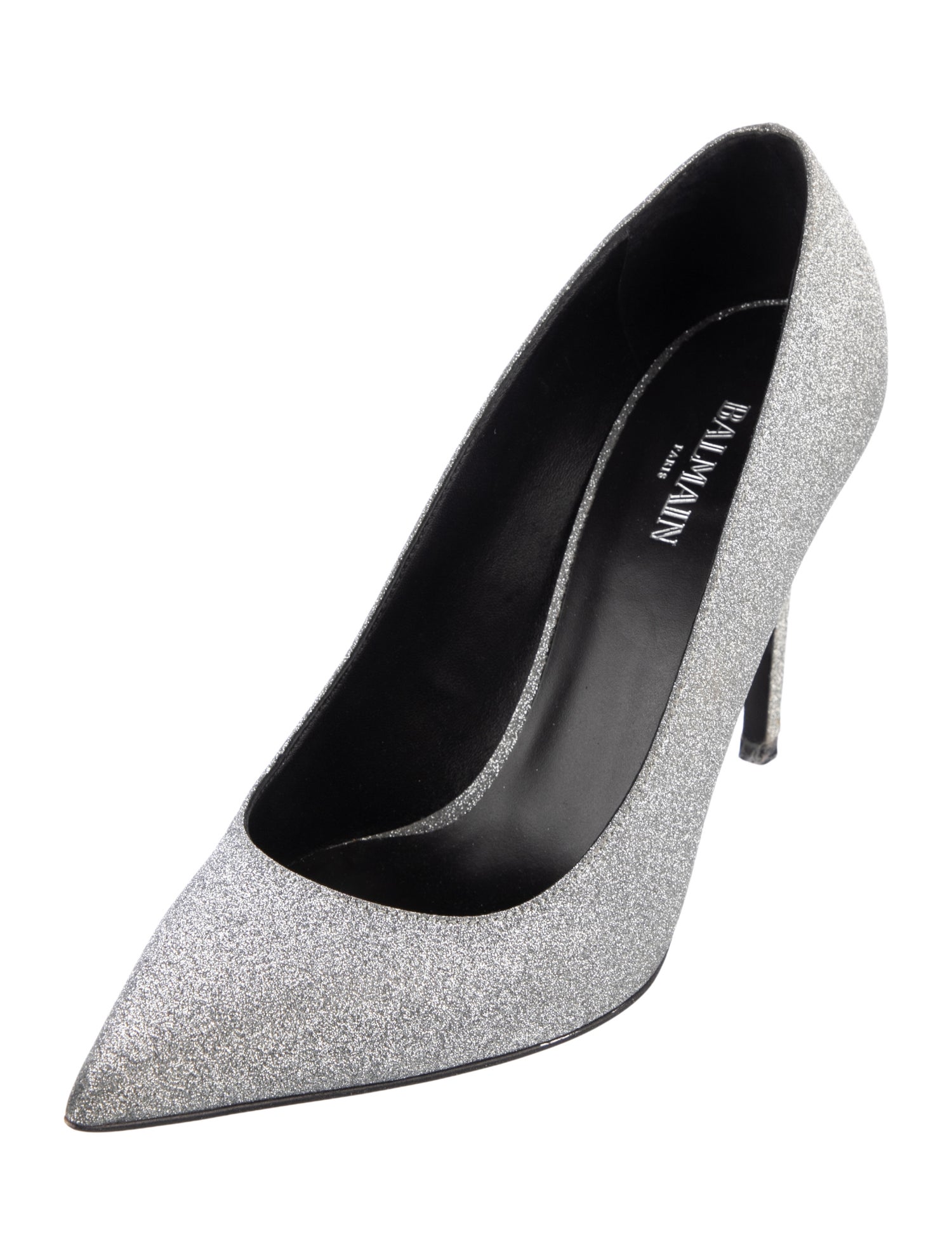 Balmain Glitter Pumps