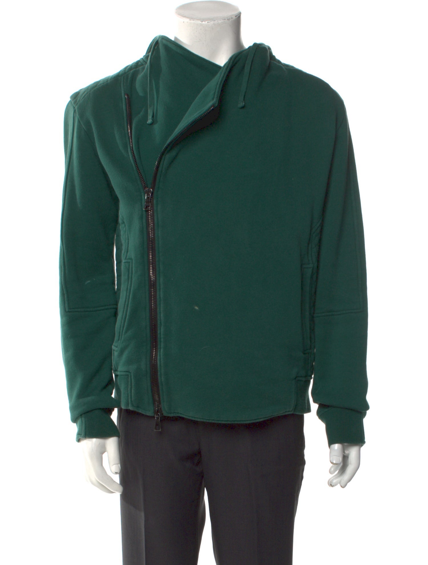 Balmain V-Neck Long Sleeve Hoodie