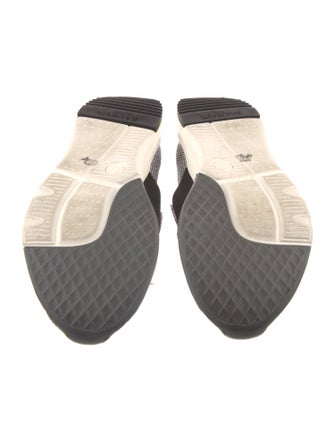 Balmain Mesh Printed Sock Sneakers