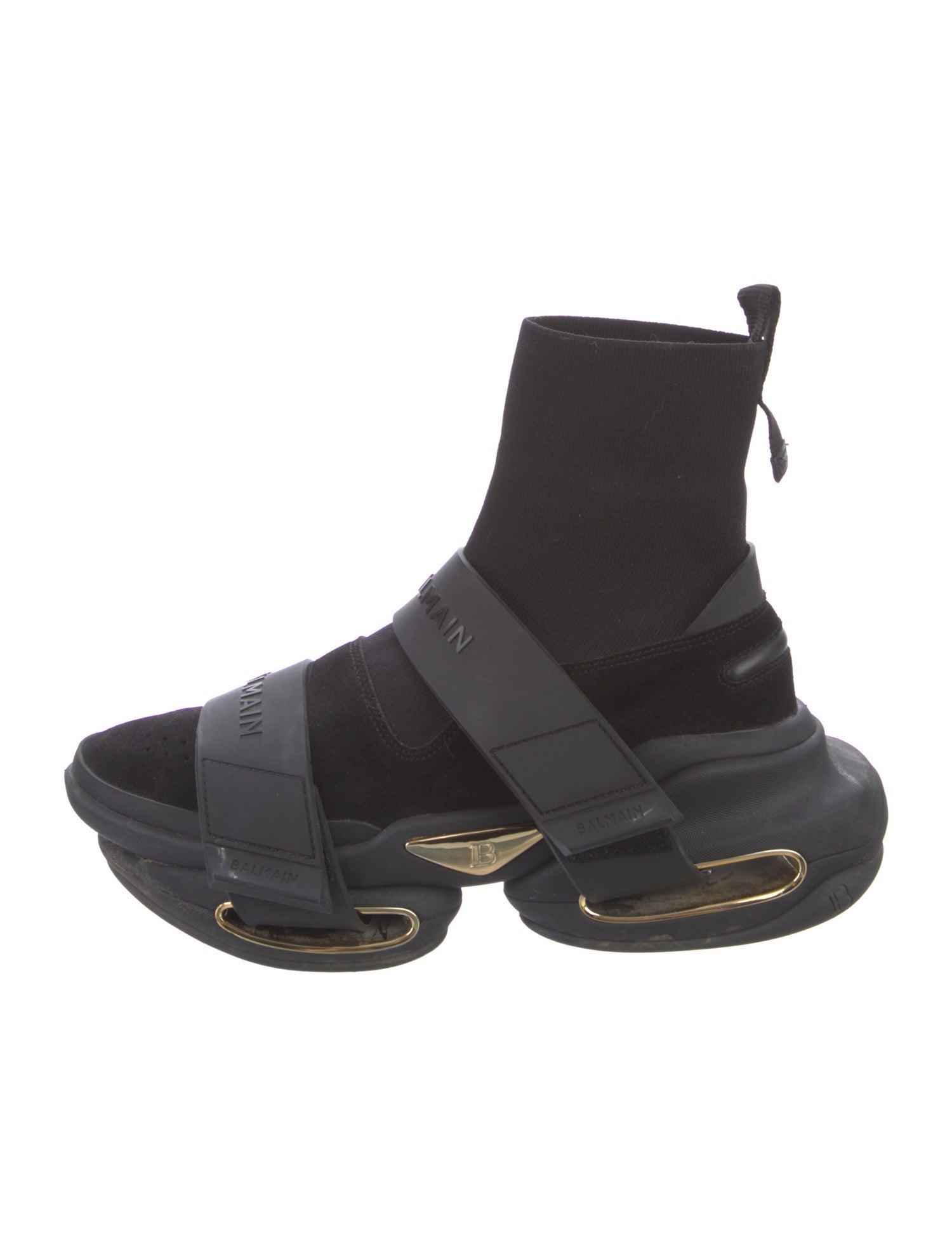 Balmain Printed Sock Sneakers