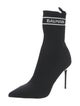 Balmain Graphic Print Sock Boots