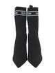 Balmain Graphic Print Sock Boots