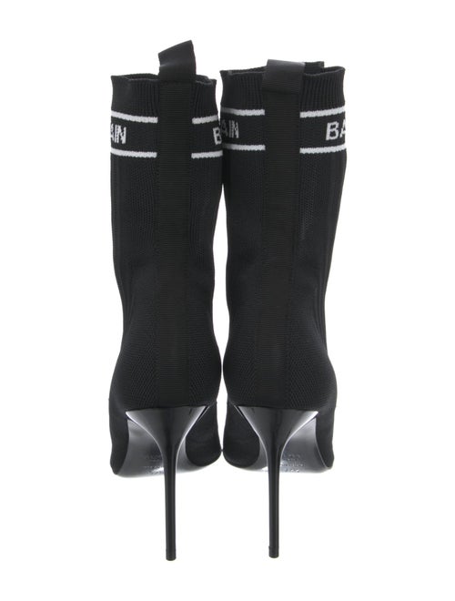 Balmain Graphic Print Sock Boots