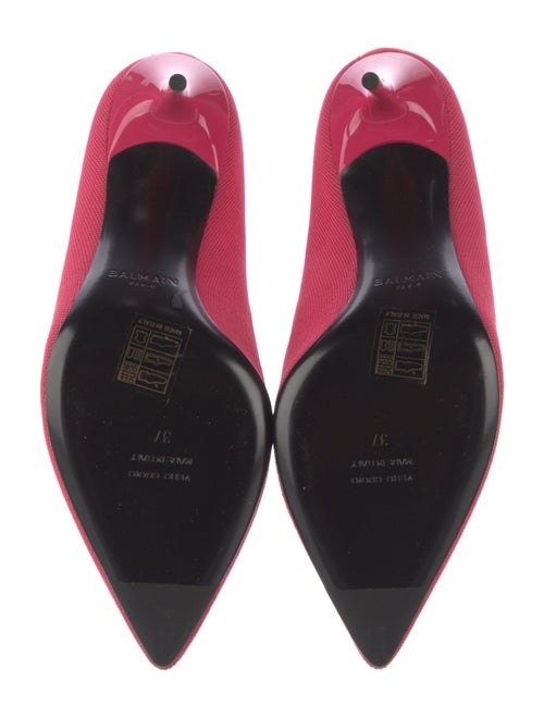 Balmain Printed Grosgrain Trim Sock Boots