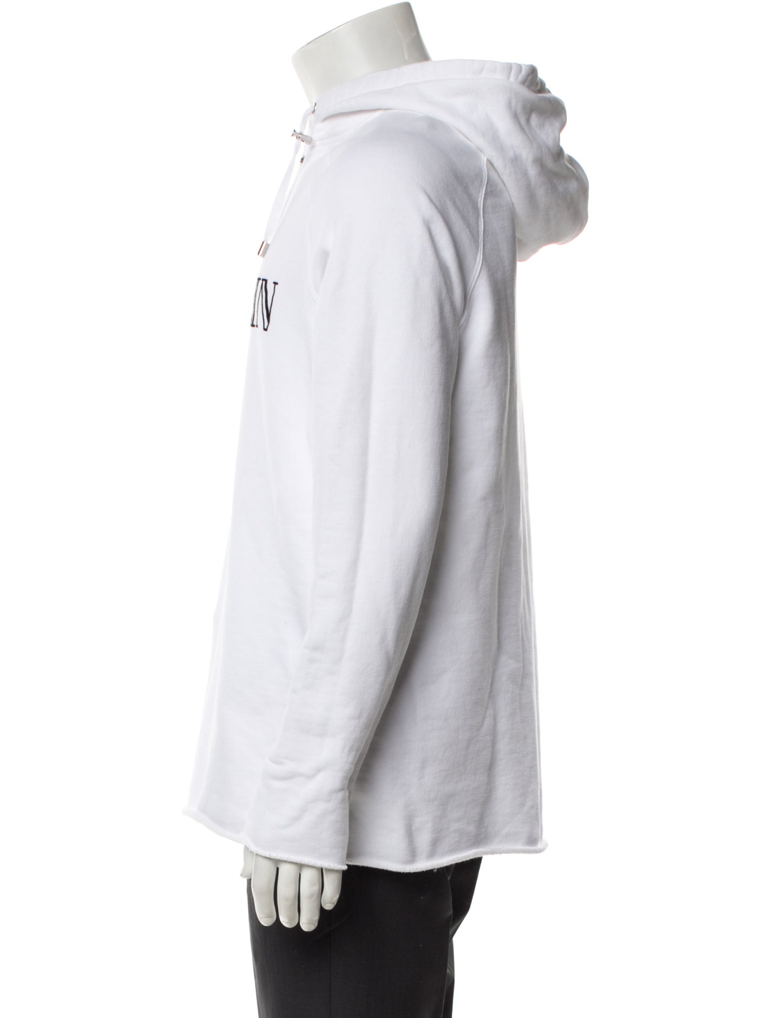 Balmain Graphic Print Crew Neck Hoodie