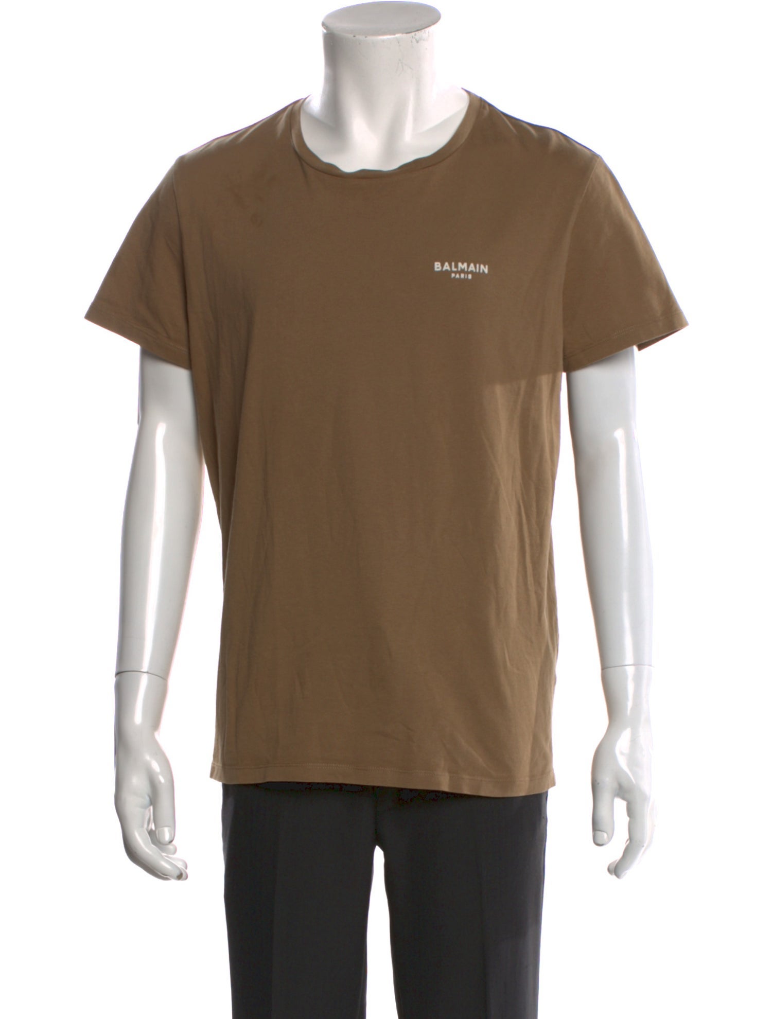 Balmain Graphic Print Crew Neck T-Shirt