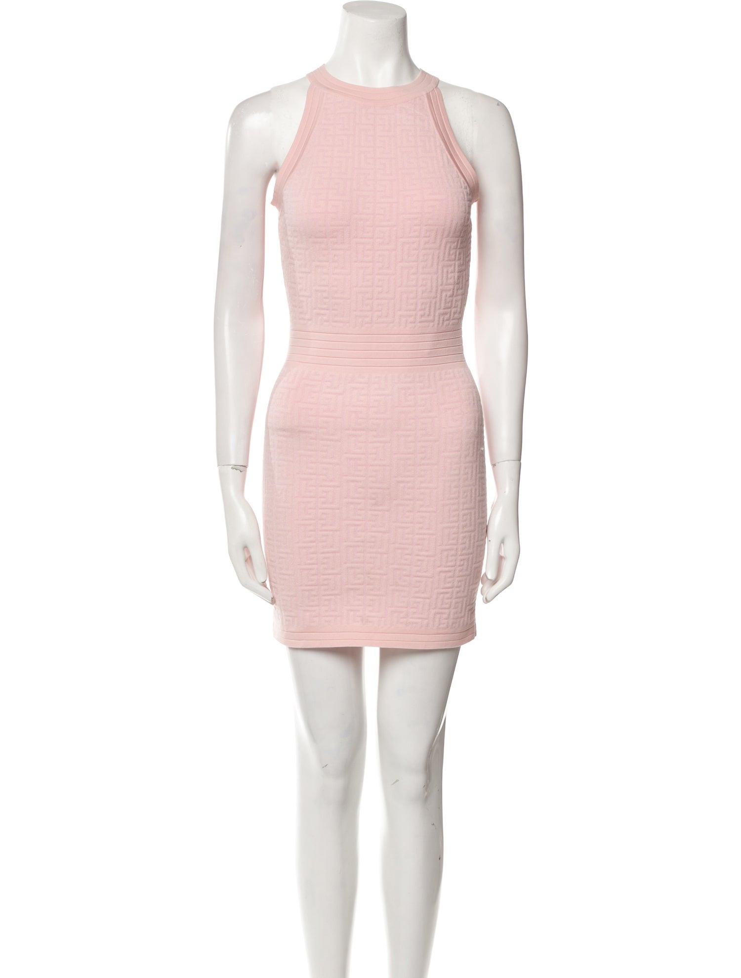 Balmain Virgin Wool Mini Dress
