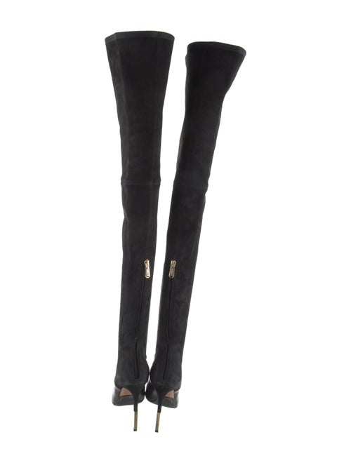 Balmain Suede Sock Boots