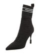 Balmain Graphic Print Sock Boots