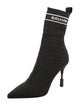Balmain Graphic Print Sock Boots