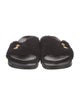 Balmain Fur Slides