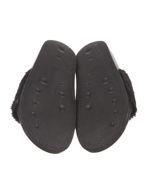 Balmain Fur Slides