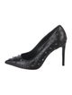 Balmain Leather Studded Accents Pumps