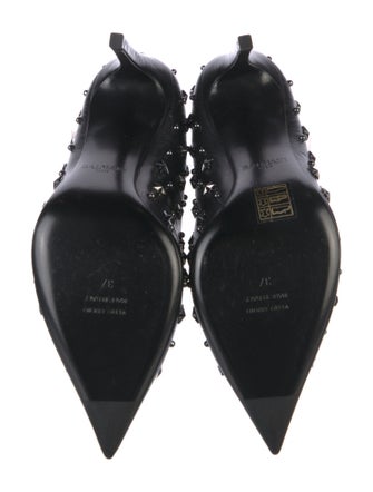 Balmain Leather Studded Accents Pumps