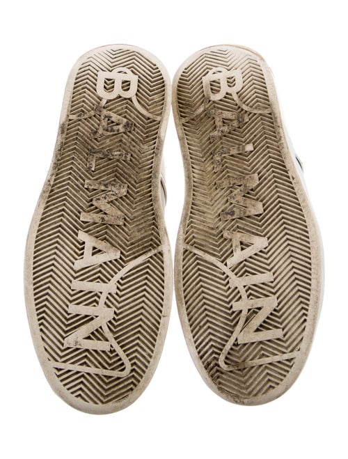 Balmain Leather Sneakers