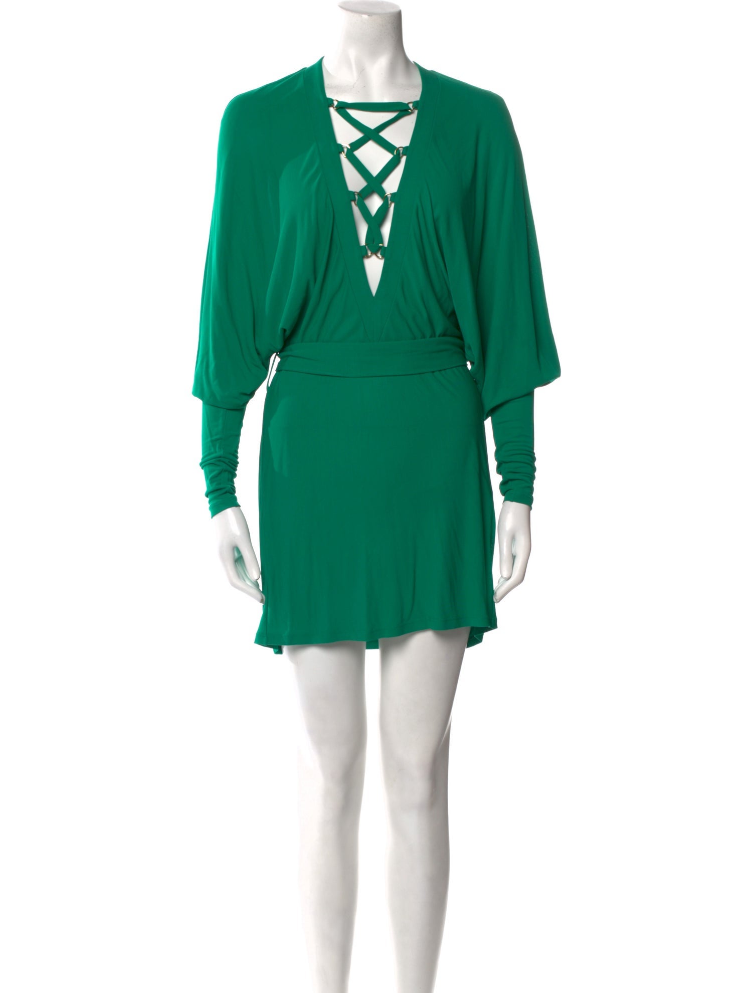 V-Neck Mini Dress V-Neck Mini Dress