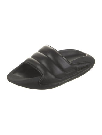 Balmain Leather Slides