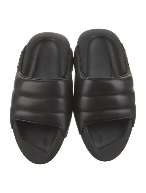 Balmain Leather Slides