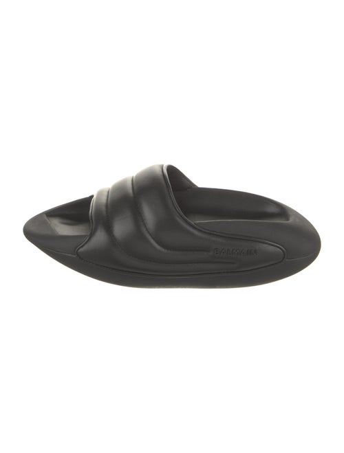 Balmain Leather Slides