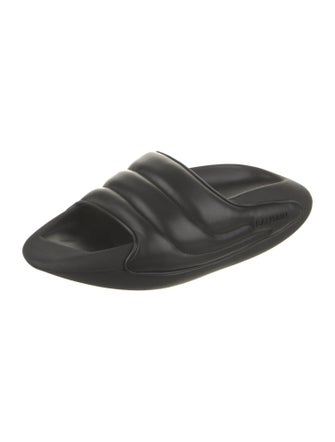 Balmain Leather Slides