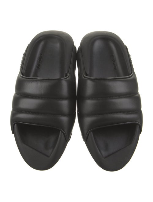 Balmain Leather Slides