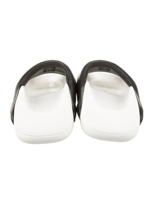 Balmain Leather Slides