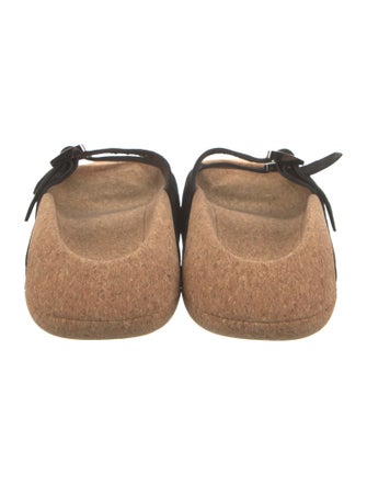 Balmain Suede Slides