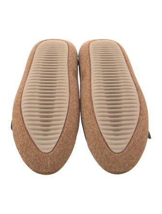 Balmain Suede Slides