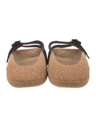 Balmain Suede Slides