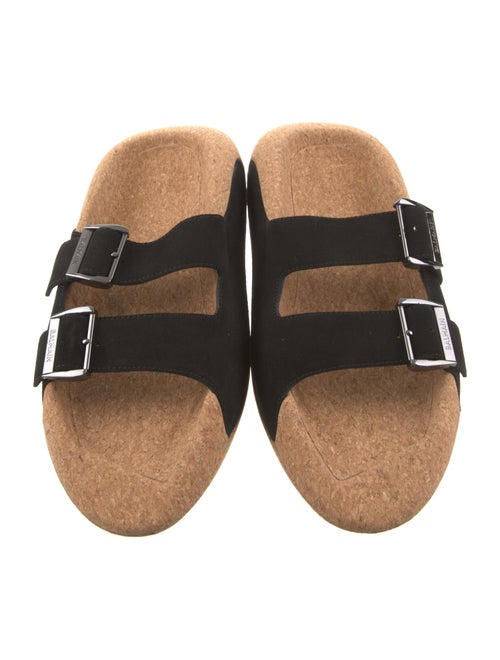 Balmain Suede Slides