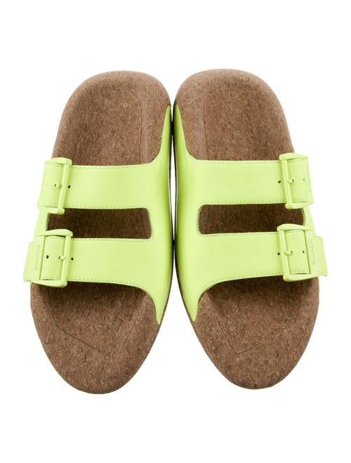 Balmain Leather Slides