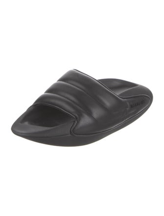 Balmain Leather Slides