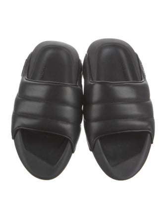 Balmain Leather Slides