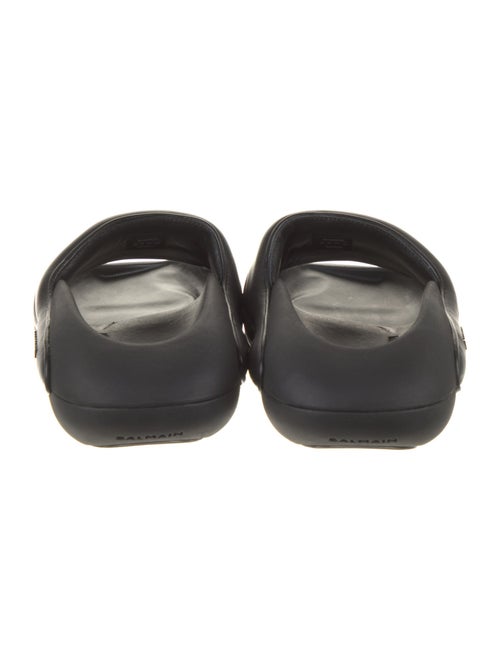 Balmain Leather Slides
