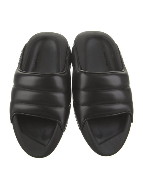 Balmain Leather Slides