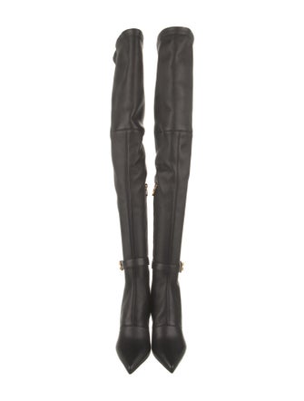 Balmain Leather Sock Boots