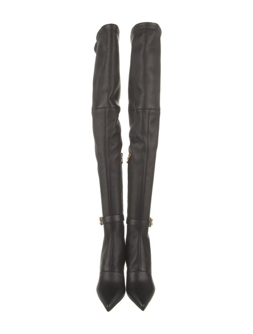 Balmain Leather Sock Boots