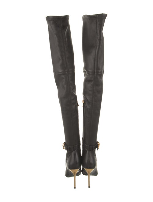 Balmain Leather Sock Boots