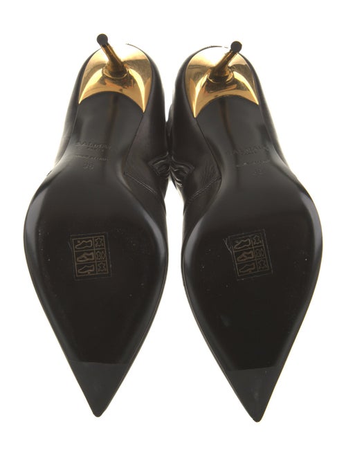 Balmain Leather Sock Boots