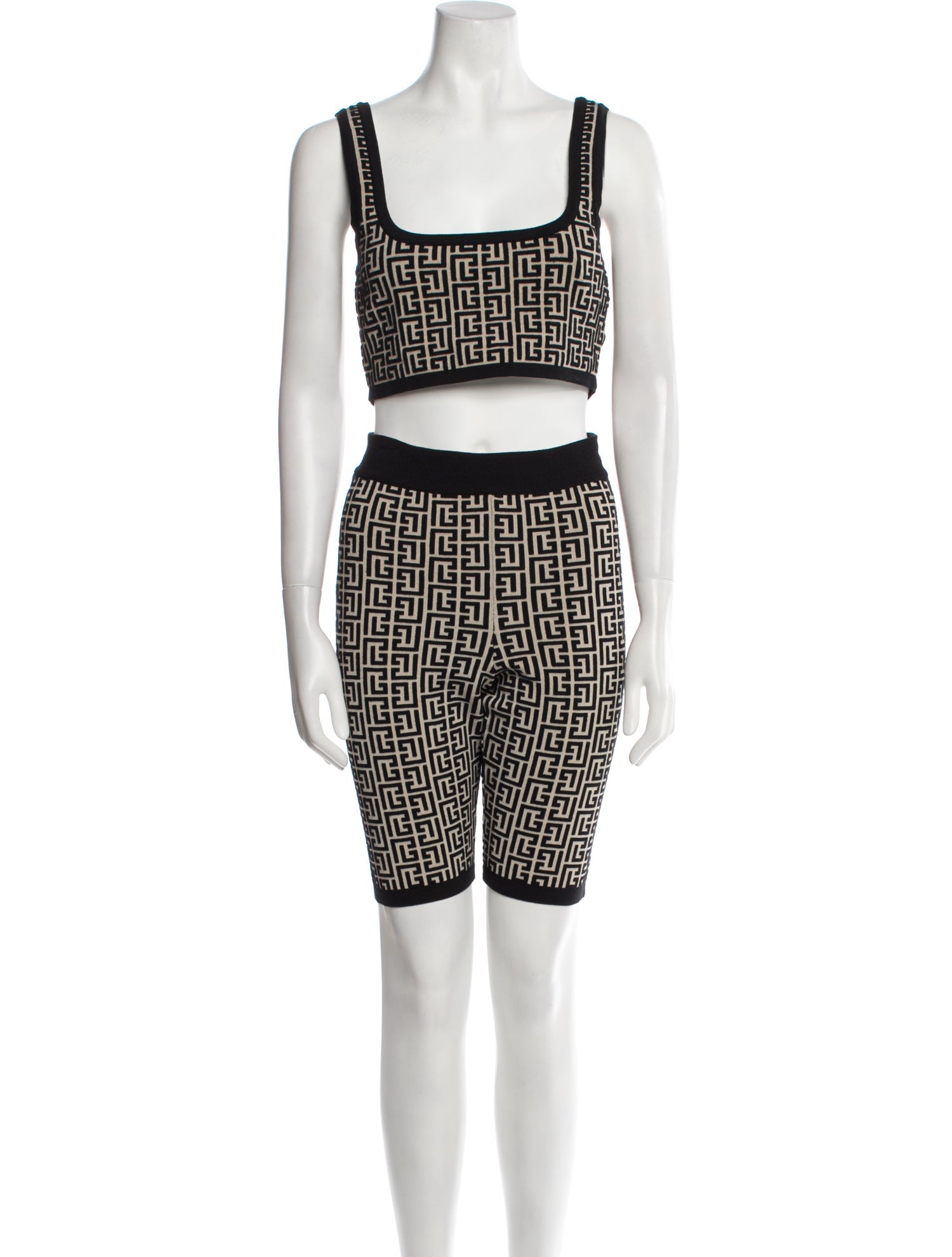 Balmain Printed Short Set
