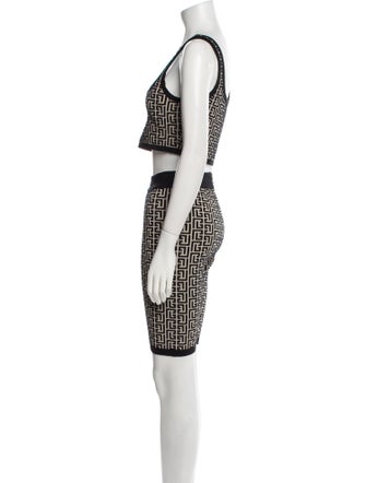 Balmain Printed Short Set
