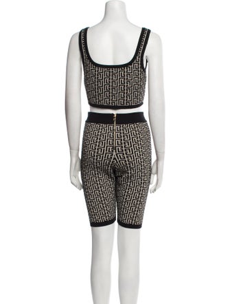 Balmain Printed Short Set