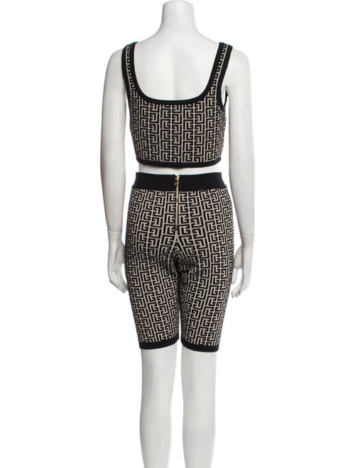 Balmain Printed Short Set