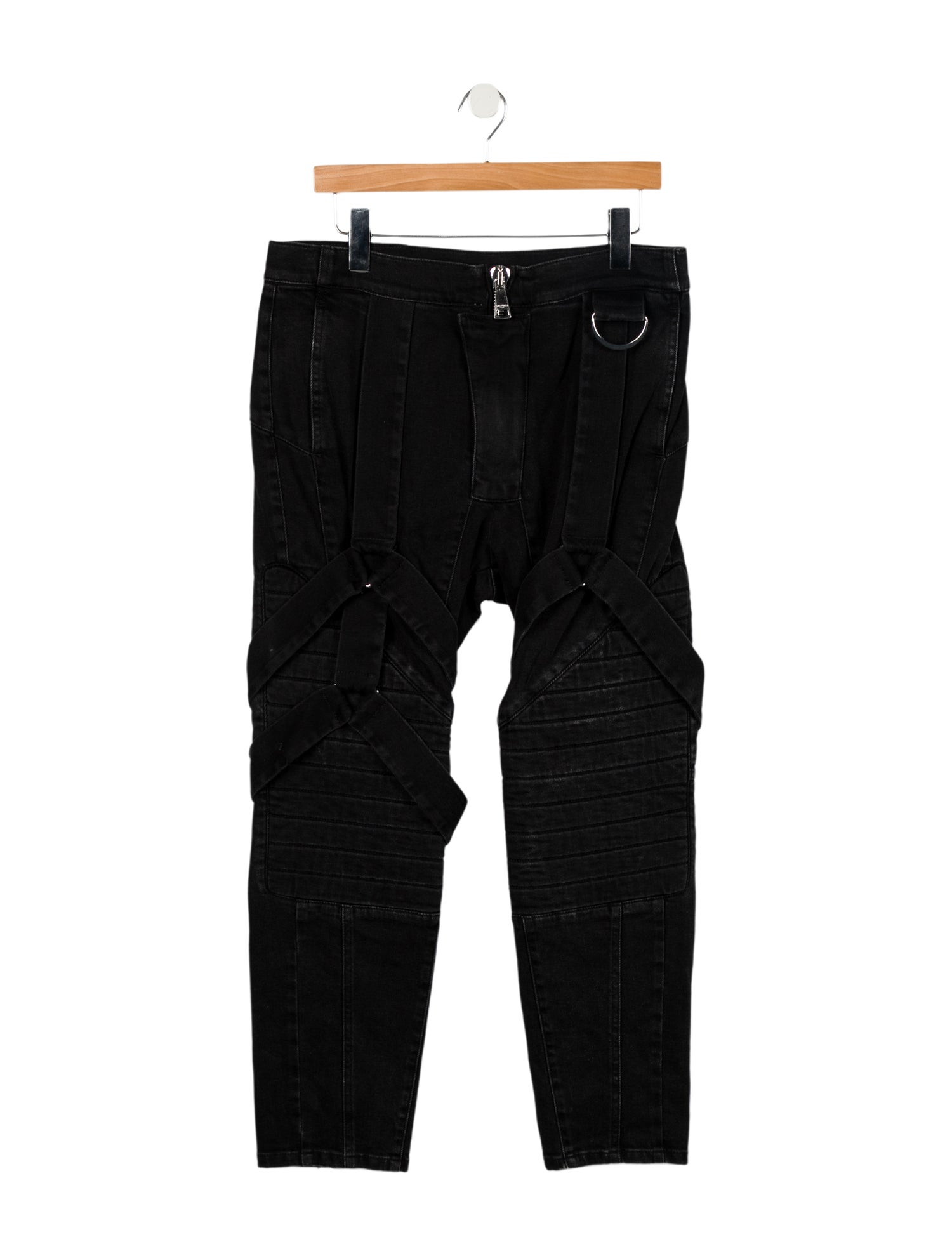 Balmain Moto Jeans w/ Tags