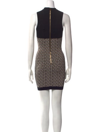 Balmain Wool Mini Dress