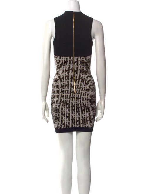 Balmain Wool Mini Dress
